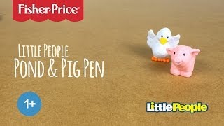 FisherPrice Little People Pond amp Pig Pen [upl. by Elah]