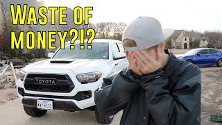 Why I HATE My Tacoma TRD PRO 2018 [upl. by Ianaj]