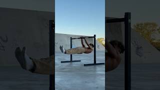 Easy front lever vs hard front lever calisthenics motivation sports athlete gym [upl. by Walrath736]