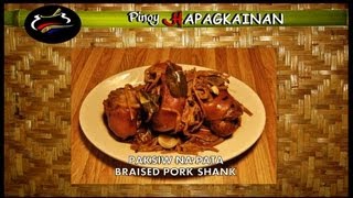 Pinoy Hapagkainan  PAKSIW NA PATA [upl. by Siocnarf]