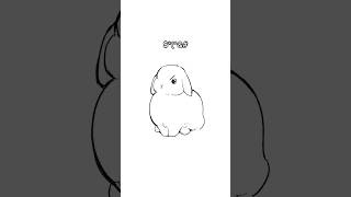 drawing an angrier bunny [upl. by Smoht110]