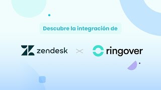 ¡Integra Ringover con Zendesk [upl. by Leirrad]