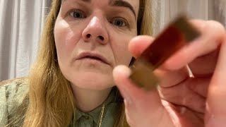 ASMR  Removing an ingrown eyelash real camera touching [upl. by Ednyl13]