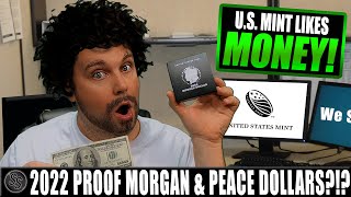 2022 PROOF Morgan and Peace Silver Dollars [upl. by Notslar143]