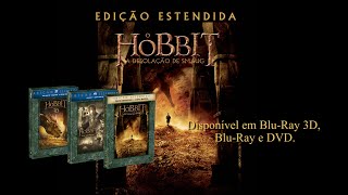 O Hobbit A Desolação de Smaug  Edição Estendida Bluray 3D Bluray e DVD  Clip Movimento [upl. by Annekam]