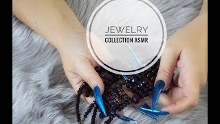 MY JEWELRY COLLECTION STILETTO NAILS CHALLENGE ASMR [upl. by Petty406]