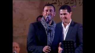 كاظم الساهر  لقعدلك عالدرب قعود  ليالي جرش 2013 [upl. by Nyliuqcaj466]