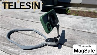 MUST have accessory for filming with your phone  Telesin Neck Mount [upl. by Mani]