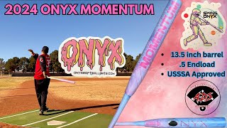 Testing Out the USSSA 2024 Onyx Momentum  Average Dudes Slowpitch Bat Review [upl. by Nicolle385]