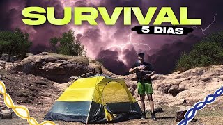 5 días de CAMPING con TORMENTAS ELECTRICAS entre LAS MONTAÑAS  DIA 15 Majalca [upl. by Eadie]