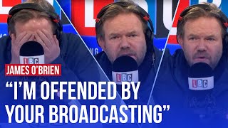 James OBrien gets fed up and ends immigration debate with LBC caller [upl. by Erdnaed]