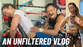 We Trained Muay Thai in Thailand for 30 Days our first vlog [upl. by Asek]