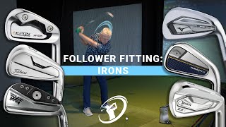 FOLLOWER FITTINGS IRONS  Fixing Scotts 6 and 7 Iron Gap [upl. by Anerec]