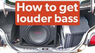 How to position your subwoofer for loud bass  Crutchfield video [upl. by Nagear]