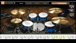 Shooting Star Bad Company Drum Cover Ezdrummer [upl. by Intruoc]