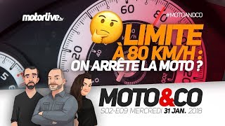 Limite à 80 kmh  on arrête la moto   MOTOampCO 9 [upl. by Lehcsreh809]