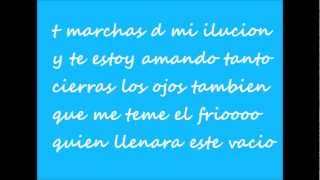 monchy y alexandraaqui estare letras [upl. by Dorri]