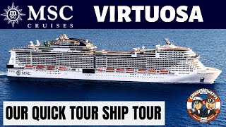 MSC Virtuosa Ship Tour [upl. by Epps]