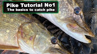 Pike Fishing Tutorials  The Basics [upl. by Norine351]