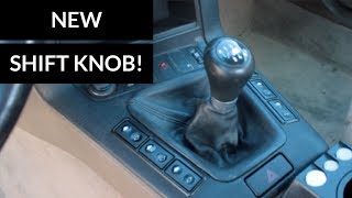 NEW SHIFT KNOB INSTAL BMW ZHP [upl. by Gretna71]