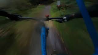 Cannock Chase  sunrise son of a chain slapper with a dodgy light MTB OCT 2024 [upl. by Avuha]