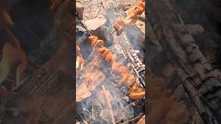 गाँव चिकन कबाब पार्टी  village chicken kabab party [upl. by Nadruoj747]