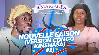 4 Mariages Pour Une Lune De Miel CONGOKINSHASA 1 4MP1LAfr  NOUVELLE SAISON  REACTION [upl. by Mic41]