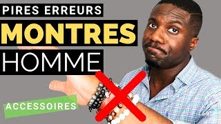 6 Erreurs À Éviter Lorsque Tu Portes Une MONTRE  Comment Bien Porter Un ACCESSOIRE [upl. by Sairahcaz]