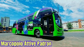 Compartilhando Experiências T04 Ep 05 Marcopolo Attive Padron  Motorista Joel Pedroso [upl. by Adneral]