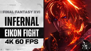 Final Fantasy XVI Clive vs Infernal Shadow amp Eikon  Dark Ifrit   Epic Awakening  4k 60 FPS [upl. by Singh]