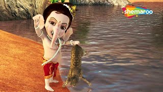 देखिये बाल गणेश और बिल्ली की कहानी  Bal Ganesh amp Billi Story  3D Story [upl. by Vahe]