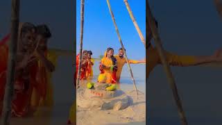 shorts  sagaro chhathi mai ke geetiya sunaye lagal  Ateesh Maurya  shortvideo trending [upl. by Botnick]