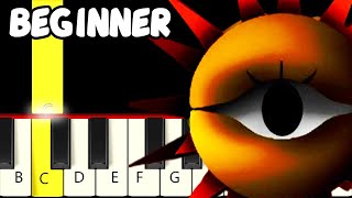 All Sprunki INFECTED Tunes  Slow and Easy Piano Tutorial  Beginner [upl. by Jarrow331]