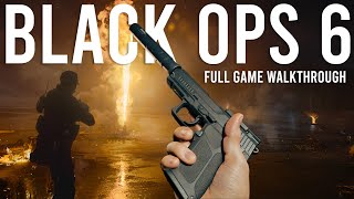 Call of Duty Black Ops 6 Campaign Walkthrough  FULL GAME [upl. by Vincents]