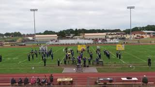 Woodstown high school band competition 2017 Deptford [upl. by Morril]