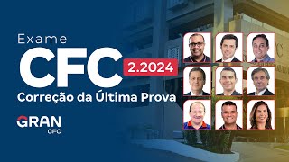 Exame CFC 20242 Correção da prova 20241 [upl. by Socem]