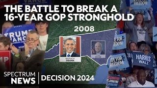 Could North Carolina turn blue for the first time since 2008  Spectrum News [upl. by Adeehsar]