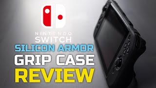 Nintendo Switch Silicon Armor Grip Case Review 4K [upl. by Lela]