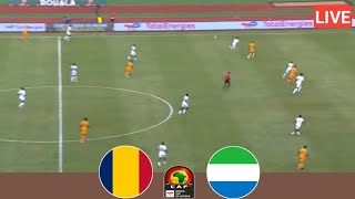 🔴LIVE Chad Vs Sierra Leone  Africa Cup Of Nations Qualification All Goals Result amp Highlights [upl. by Nerrot]