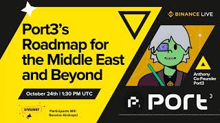 Port3’s Roadmap for the Middle East and Beyond [upl. by Nyleahs]