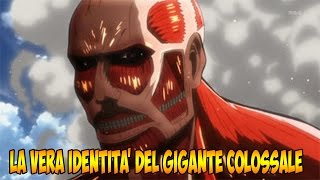 la vera identita del gigante colossale lattacco dei giganti 2 serie [upl. by Ecerehs53]