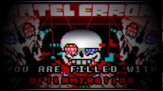 NO AU Fatal Error Sans Fight  Undertale Fangame BossHim Take [upl. by Hairacaz]