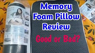 Memory Foam Pillow Unboxing Review  Pillow for neck pain  Tamil  ARBViews [upl. by Orlando]