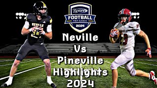 Neville vs Pineville 2024  Epic Louisiana High School Football Highlights [upl. by Ytteb82]