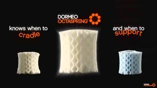 Dormeo Octasprings Unique Memory Foam Mattress Technology Explained [upl. by Kinom]