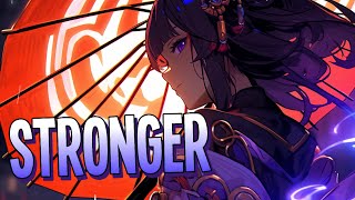 Nightcore  Stronger  TheFatRat amp Slaydit amp Anjulie Sped Up [upl. by Petite]