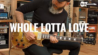 Led Zeppelin  Whole Lotta Love  Guitar Cover by Kfir Ochaion  Maybach Guitars  42 Gear Street 3 [upl. by Eidnarb]