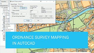 Ordnance Survey Mapping in AutoCAD  KeyOSC [upl. by Immaj]