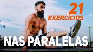 Os 21 MELHORES Exercícios nas BARRAS PARALELAS  Sérgio Bertoluci [upl. by Aleciram]