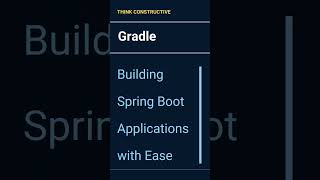 What Is Gradle  ytshorts shorts gradle java springboot softwaredeveloper [upl. by Nageam]